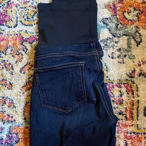 Paige maternity full panel skinny jeans